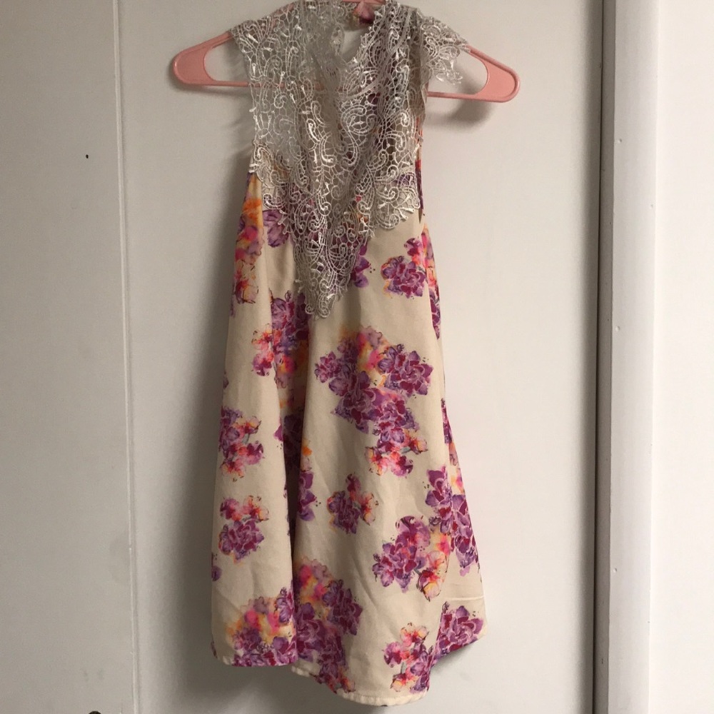 Sabo Skirt Floral Dress XS